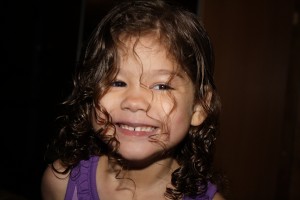 See? Gorgeous curls, freshly washed.